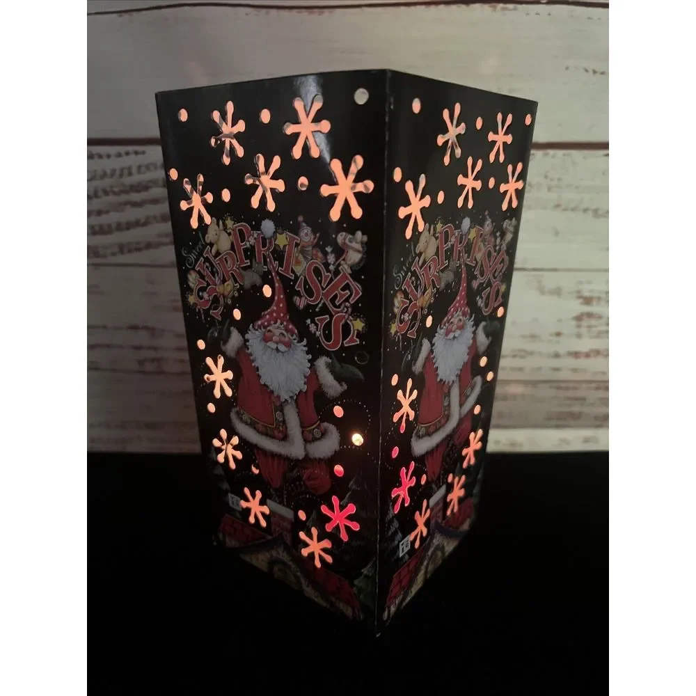 Mary Engelbright Paper Luminaries Set Of 8‎ Santa Sweet Surprises